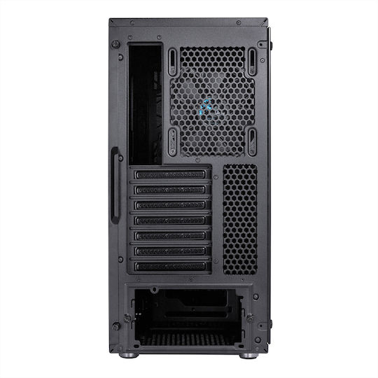 Fractal Design Meshify C Dark Tempered Glass Midi Tower Κουτί Υπολογιστή με Πλαϊνό Παράθυρο Μαύρο