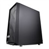 Fractal Design Meshify C Dark Tempered Glass Midi Tower Κουτί Υπολογιστή με Πλαϊνό Παράθυρο Μαύρο