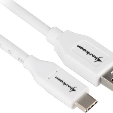 Sharkoon Regular USB 3.1 Cable USB-C male - USB-A male Λευκό 0.5m