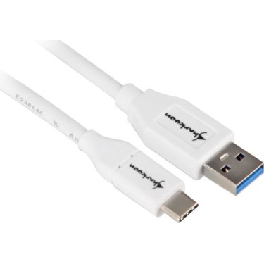 Sharkoon Regular USB 3.1 Cable USB-C male - USB-A male Λευκό 0.5m