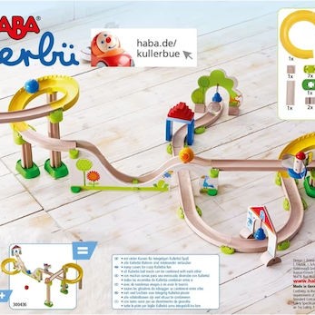 Haba Μπάλα Τόμπογκαν Χαρούμενη Μπαλίτσα από Ξύλο για 36+ Μηνών