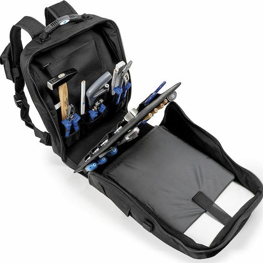 B&W International Tec Τσάντα Εργαλείων Πλάτης Μαύρη Μ35xΠ23xΥ43εκ.