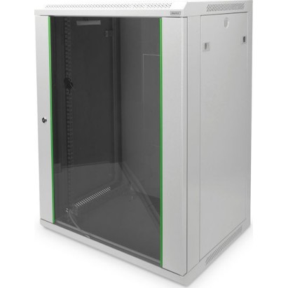 Digitus Επιτοίχια Καμπίνα Rack 16U 60x45x81.6cm Λευκό 16-U-EC