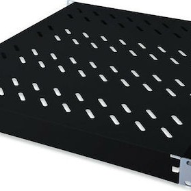 Digitus Shelf with Variable Rails for Fixed Mounting in 483 mm Μαύρο
