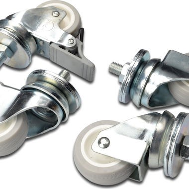 Digitus Lockable castors for standard wall mountingΓκρι
