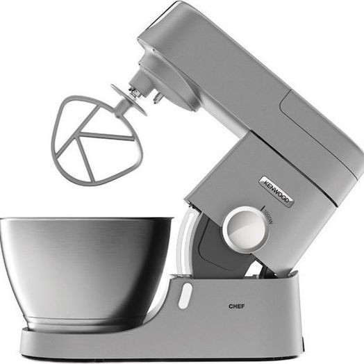 Kenwood Chef Κουζινομηχανή 1000W με Ανοξείδωτο Κάδο 4.6lt