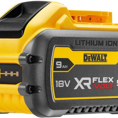 Dewalt Μπαταρία Εργαλείου Λιθίου 18V με Χωρητικότητα 9Ah