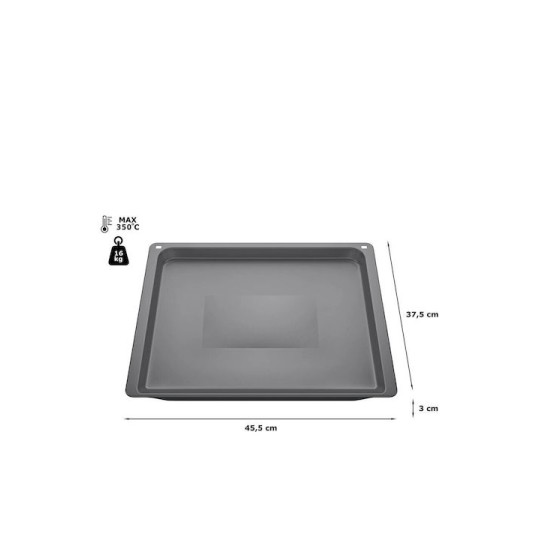 Siemens Ταψί Ορθογώνιο Εμαγιέ 47cm
