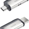 Sandisk Ultra Dual Drive 32GB USB 3.1 Stick με σύνδεση USB-A & USB-C Λευκό