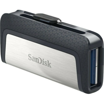 Sandisk Ultra Dual Drive 32GB USB 3.1 Stick με σύνδεση USB-A & USB-C Λευκό