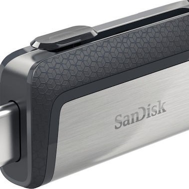 Sandisk Ultra Dual Drive 64GB USB 3.1 Stick με σύνδεση USB-A & USB-C Λευκό