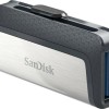 Sandisk Ultra Dual Drive 64GB USB 3.1 Stick με σύνδεση USB-A & USB-C Λευκό