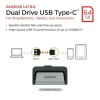 Sandisk Ultra Dual Drive 64GB USB 3.1 Stick με σύνδεση USB-A & USB-C Λευκό