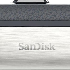 Sandisk Ultra Dual Drive 128GB USB 3.1 Stick με σύνδεση USB-A & USB-C Λευκό