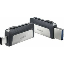 Sandisk Ultra Dual Drive 128GB USB 3.1 Stick με σύνδεση USB-A & USB-C Λευκό