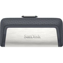 Sandisk Ultra Dual Drive 256GB USB 3.1 Stick με σύνδεση USB-A & USB-C Μαύρο