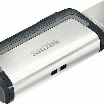 Sandisk Ultra Dual Drive 256GB USB 3.1 Stick με σύνδεση USB-A & USB-C Μαύρο