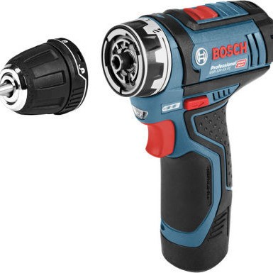 Bosch GSR 12V-15 FC Δραπανοκατσάβιδο Μπαταρίας 12V 2x2Ah