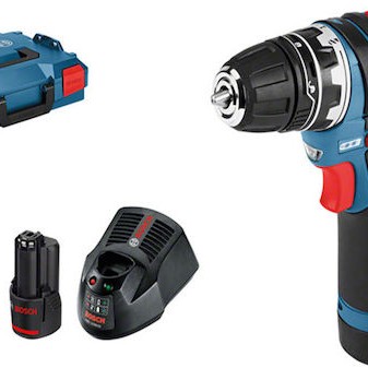 Bosch GSR 12V-15 FC Δραπανοκατσάβιδο Μπαταρίας 12V 2x2Ah