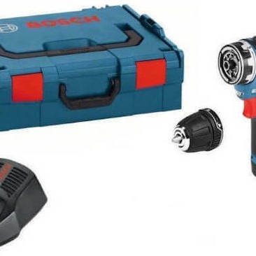 Bosch GSR 12V-15 FC Δραπανοκατσάβιδο Μπαταρίας 12V 2x2Ah