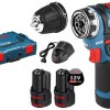 Bosch GSR 12V-15 FC Δραπανοκατσάβιδο Μπαταρίας 12V 2x2Ah
