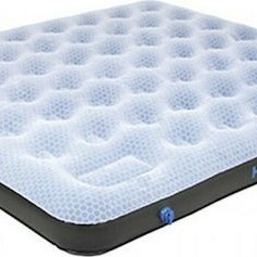 High Peak Φουσκωτό Στρώμα Ύπνου King Size με Ενσωματωμένη Αντλία King Comfort Plus 200x185x20εκ.