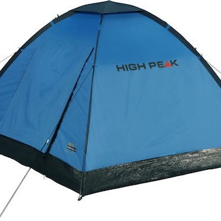 High Peak Beaver 3 Σκηνή Camping Igloo Μπλε 3 Εποχών για 3 Άτομα 200x180x120εκ.