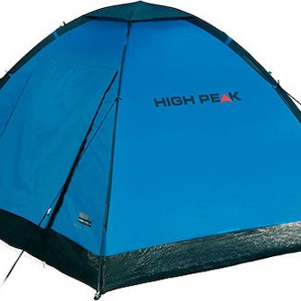 High Peak Beaver 3 Σκηνή Camping Igloo Μπλε 3 Εποχών για 3 Άτομα 200x180x120εκ.