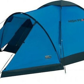High Peak Ontario 3 Σκηνή Camping Τούνελ Μπλε 3 Εποχών για 3 Άτομα 180x205x120εκ.