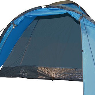 High Peak Ontario 3 Σκηνή Camping Τούνελ Μπλε 3 Εποχών για 3 Άτομα 180x205x120εκ.