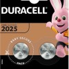 Duracell Long Lasting Power Μπαταρίες Λιθίου Ρολογιών CR2025 3V 2τμχ