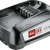 Bosch Μπαταρία Εργαλείου Λιθίου 18V με Χωρητικότητα 2.5Ah PBA