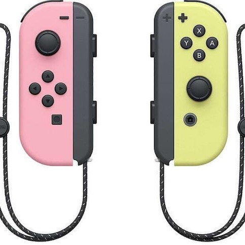 Nintendo Joy-Con Set Ασύρματο Gamepad για Switch Pink / Pastel Yellow