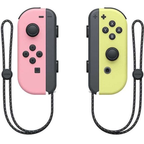 Nintendo Joy-Con Set Ασύρματο Gamepad για Switch Pink / Pastel Yellow