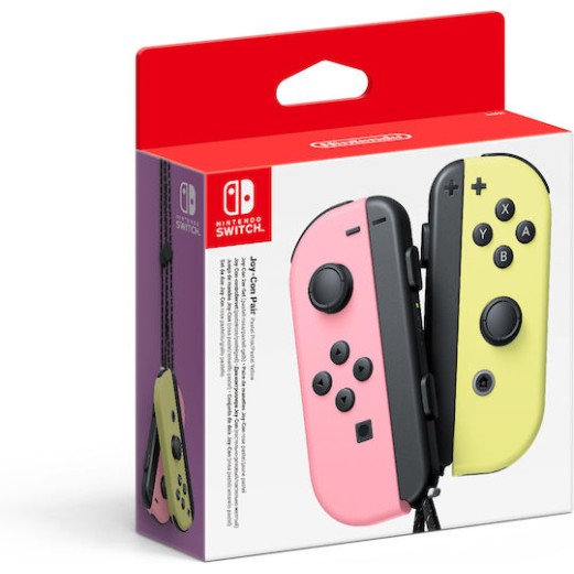 Nintendo Joy-Con Set Ασύρματο Gamepad για Switch Pink / Pastel Yellow