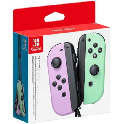 Nintendo Joy-Con Set Ασύρματο Gamepad για Switch Purple / Pastel Green