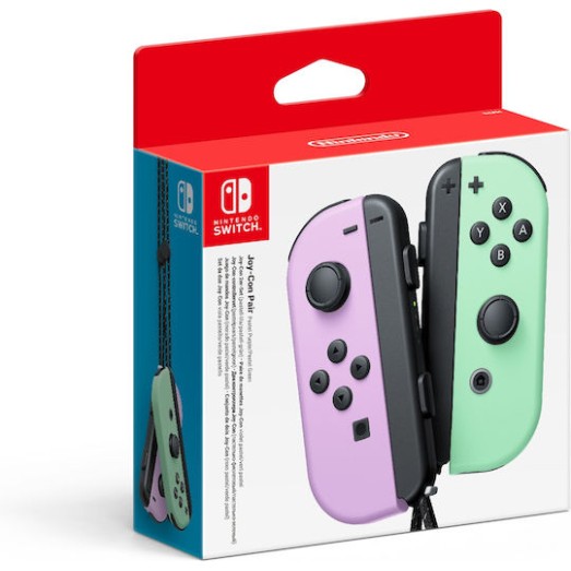 Nintendo Joy-Con Set Ασύρματο Gamepad για Switch Purple / Pastel Green