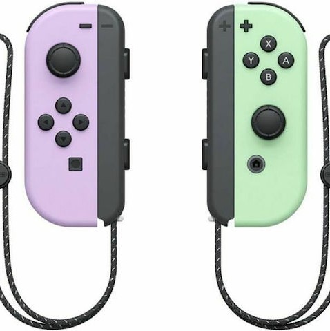 Nintendo Joy-Con Set Ασύρματο Gamepad για Switch Purple / Pastel Green