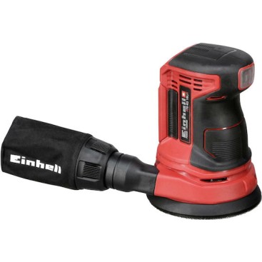 Einhell TE-RS 18 Li Solo Έκκεντρο Τριβείο 125mm Μπαταρίας 18V Solo με Ρύθμιση Ταχύτητας και με Σύστημα Αναρρόφησης