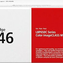 Canon 046 Γνήσιο Toner Laser Εκτυπωτή Κίτρινο 2300 Σελίδων (1247C002)