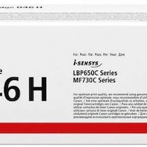 Canon 046H Γνήσιο Toner Laser Εκτυπωτή Κυανό High Capacity 5000 Σελίδων (1253C002)