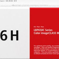Canon 046H Γνήσιο Toner Laser Εκτυπωτή Κίτρινο High Capacity 5000 Σελίδων (1251C002)