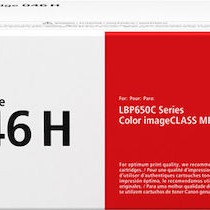 Canon 046H Γνήσιο Toner Laser Εκτυπωτή Μαύρο High Capacity 6300 Σελίδων (1254C002)