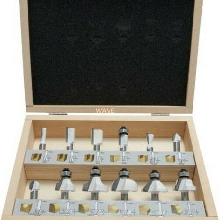 Makita Σετ Φρέζες για Ξύλο 8mm 12τμχ