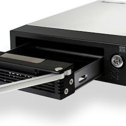 Icy Dock DataCage DataCage Basic 3.5 inch Hot-Swap SATA/SAS HDD Mobile Rack Backplane Cage for External 5.25 Inch Drive Bay Μαύρο (MB876SK-B)