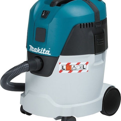 Makita Σκούπα Υγρών / Στερεών 1000W με Πλαστικό Κάδο 23lt