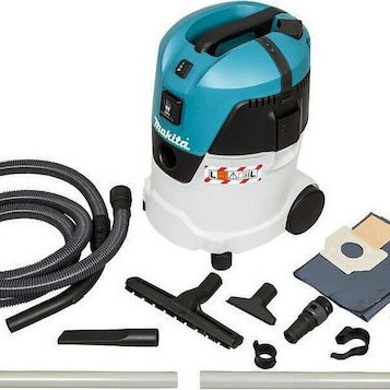 Makita Σκούπα Υγρών / Στερεών 1000W με Πλαστικό Κάδο 23lt