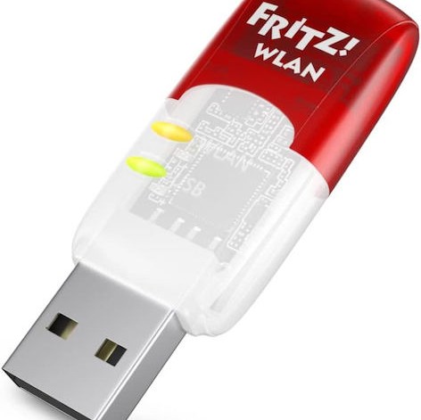 AVM WLAN Stick AC 430 MU-MIMO Ασύρματος USB Αντάπτορας Δικτύου 433Mbps