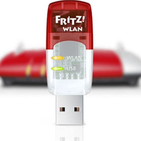 AVM WLAN Stick AC 430 MU-MIMO Ασύρματος USB Αντάπτορας Δικτύου 433Mbps