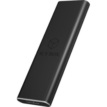 Icy Box Θήκη για Σκληρό Δίσκο M.2 SATA III με σύνδεση USB 3.0